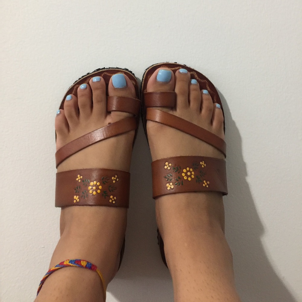 Mexican sandals from Mexico